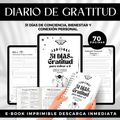 Diario 31 Días de Gratitud para volver a ti